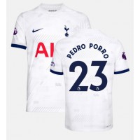 Koszulka piłkarska Tottenham Hotspur Pedro Porro #23 Strój Domowy 2023-24 tanio Krótki Rękaw